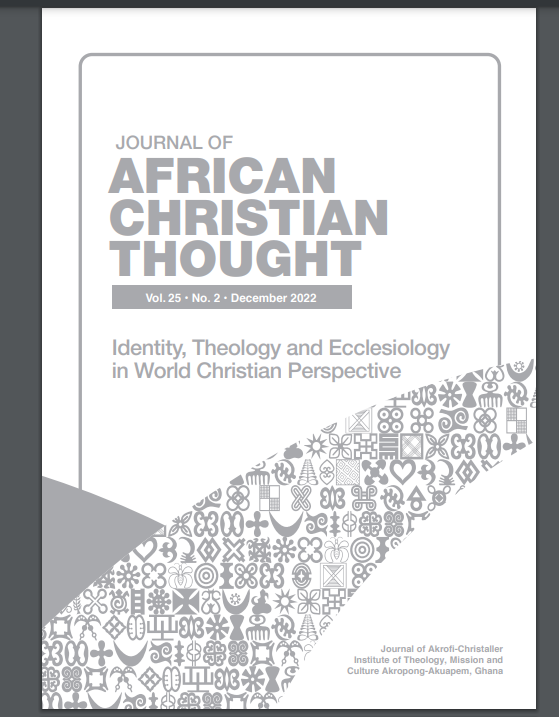 African Christian Leadership in Church and Society: Past, Present and Future - JACT Vol. 23 No. 1 (2020)